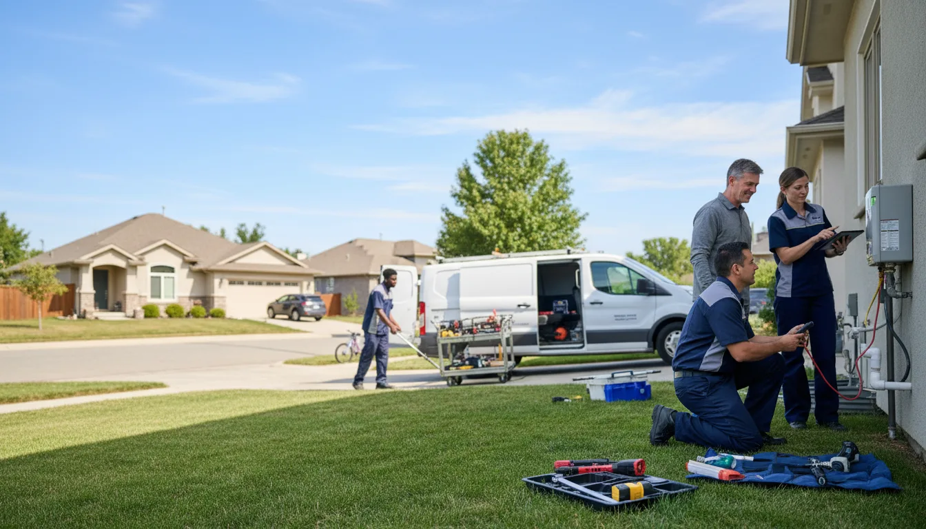 Tankless water heater service in Jefferson, MA